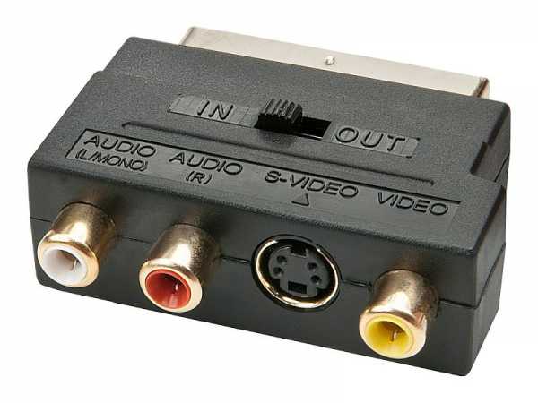 Lindy SCART Adapter - Video- / Audio-Adapter